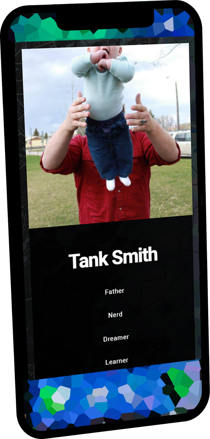 Tank Smith Website Business Card